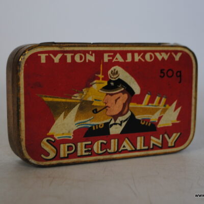 Tłocznia S.A. Warszawa Tytoń Fajkowy specjalny puszka opakowanie