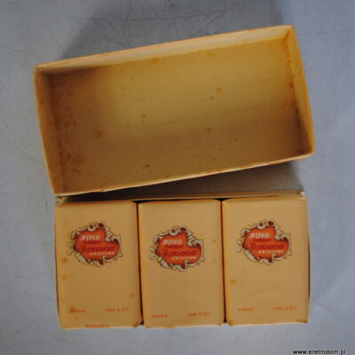 Mydło toaletowe Rococo kwiatowe opakowanie + 3 kostki