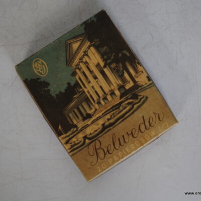 Belweder wytwórnia Poznań papierowy opakowanie pudełko II