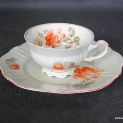 Weisswasser Biała Woda filiżanka talerzyk