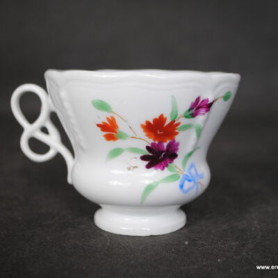 Carl Tielsch Wałbrzych stareńka filiżanka ręcznie malowana