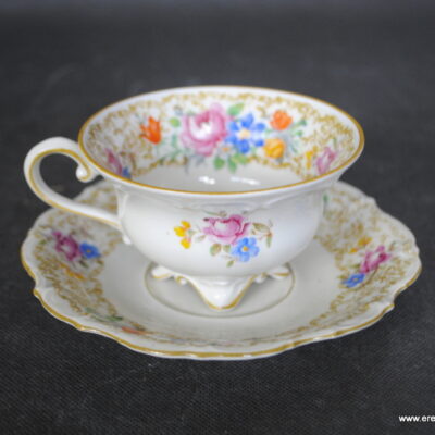 Tillowitz Tułowice duo filiżanka spodek