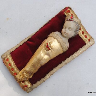 Jezus Dzieciątko śpiące z wosku