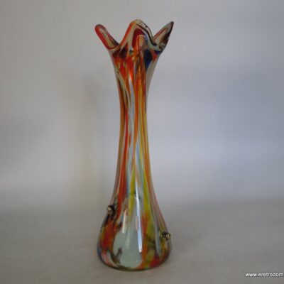 Wazon sękacz szkło prl 38 cm