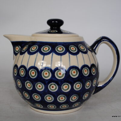 Bolesławiec imbryk dzbanek pawie oczka